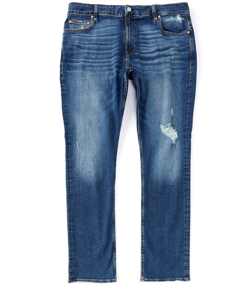 ゲス メンズ ボトムス デニムパンツ スリムフィット ジーンズ Guess Slim Fit Tapered Destructed Detail Jeans Calabasas