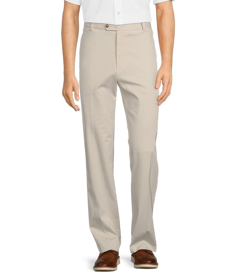 ラウンドトゥリーアンドヨーク メンズ ボトムス カジュアルパンツ パンツ Roundtree Yorke TravelSmart Ultimate Performance Classic Fit Flat Front NonIron Chino Pants S