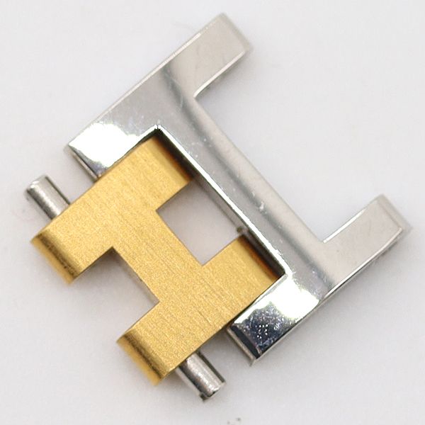 良品 エルメス クリッパー 221367 純正コマ 1コマ シルバー/ゴールド 良品 エルメス クリッパー 221367 純正コマ 1コマ シルバー/ゴールド