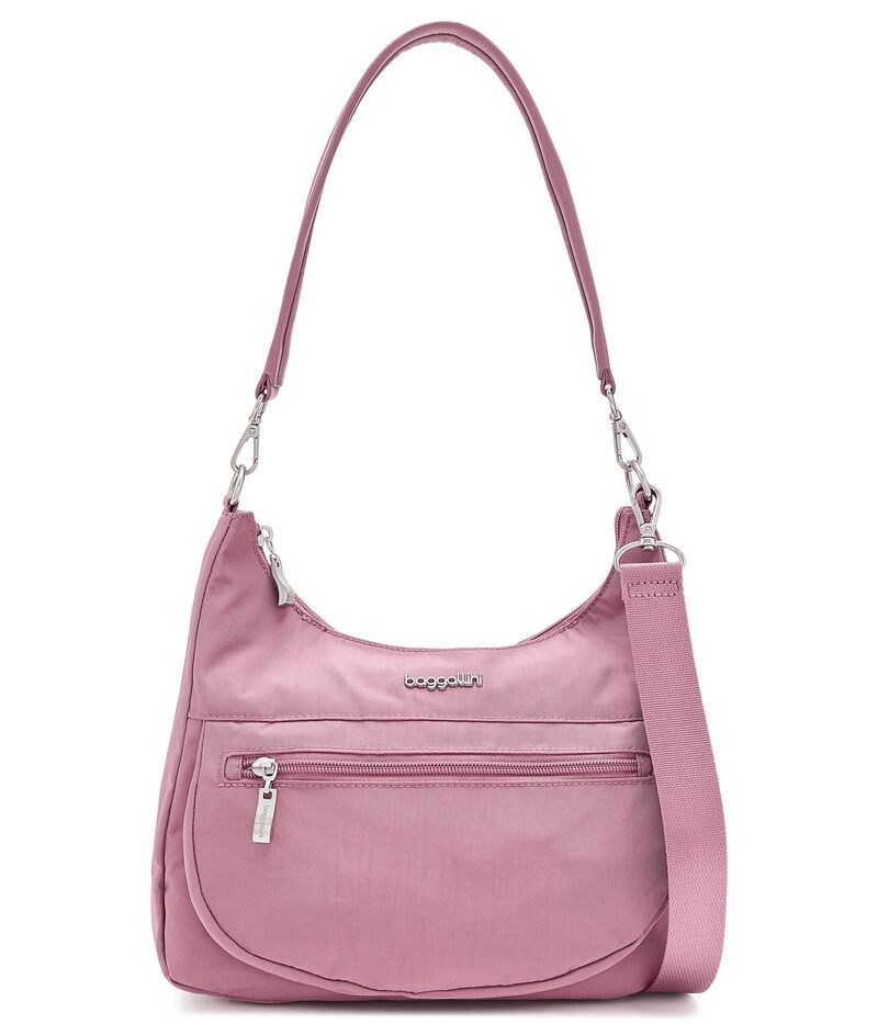 バッガリーニ レディース バッグ Baggallini Modern Pocket Half Moon Bag Dusty Mauve