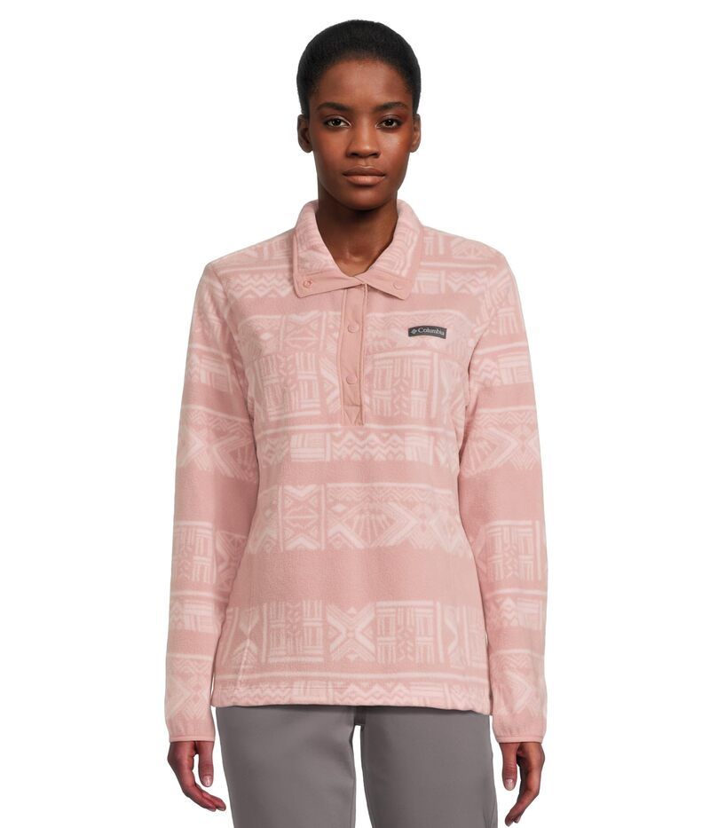 コロンビア レディース アウター コート プリント Columbia Benton Springs Printed 12 Snap Eraser Pink Des ピンク