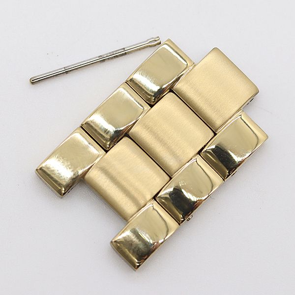 良品 コーチ CA.113.7.34.1509 純正コマ 3コマ ゴールドカラー 18mm レディース腕時計 2000000 5NBG KUT