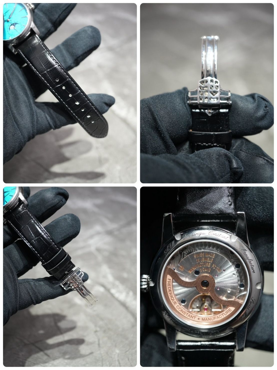 限定716本 FREDERIQUE CONSTANT フレデリックコンスタント ターコイズ