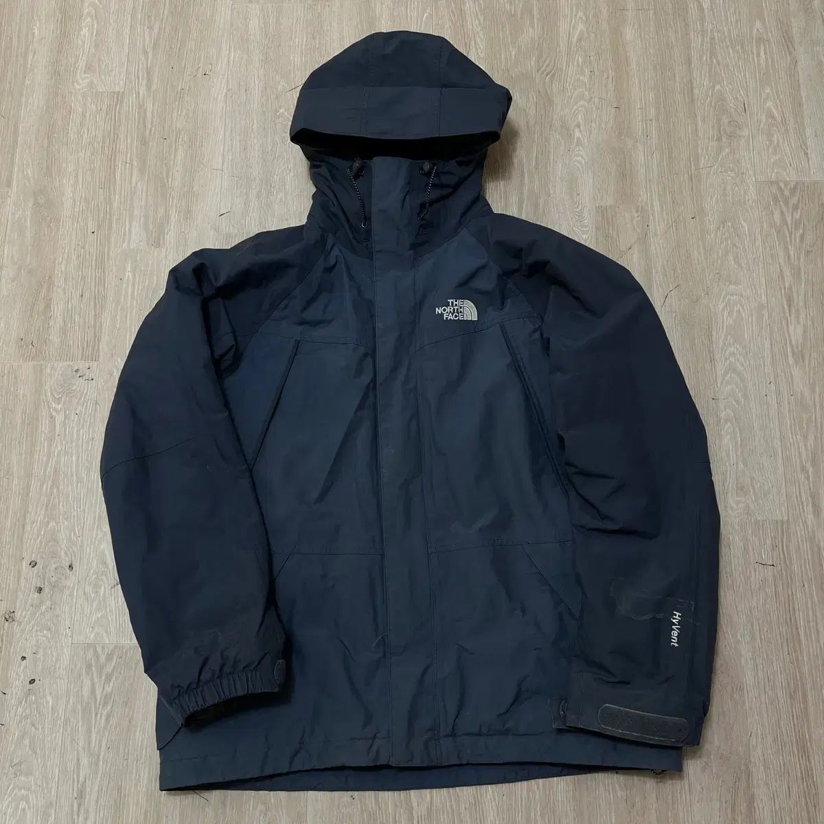 THE NORTH FACE ザノースフェイス ハイベント マウンテン フード ウィンドブレーカー ジャケット L/100
