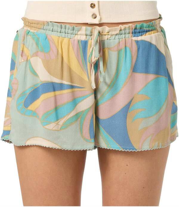 オニール レディース ボトムス ハーフパンツ・ショーツ ショートパンツ ONeillayne Butterfly Crinkled Woven Shorts Desert Sage セージ
