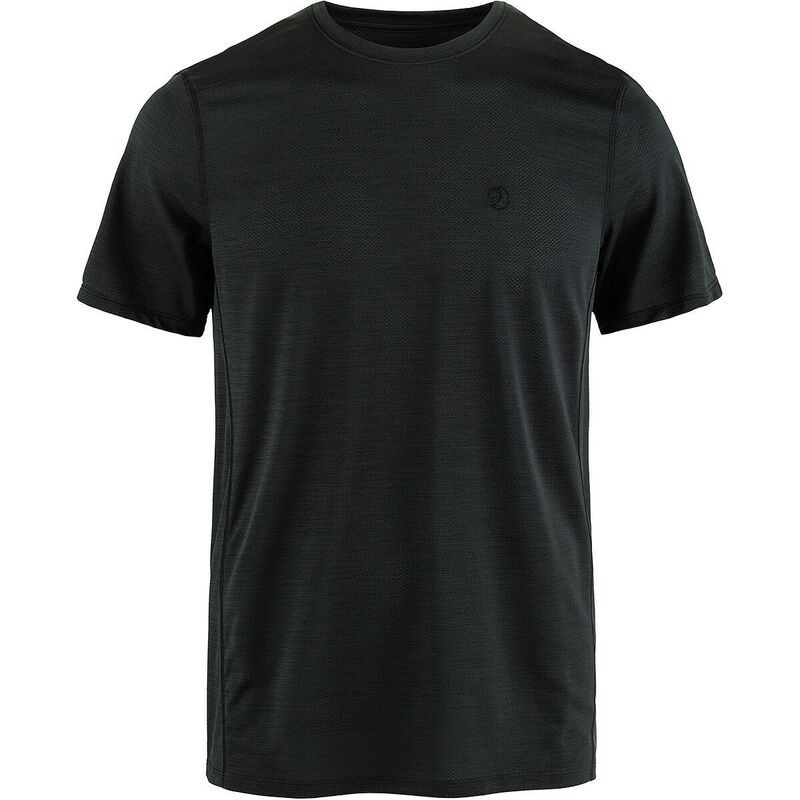 フェールラーベン メンズ トップス シャツ 半袖 Fjallraven Abisko Lite ShortSleeve Shirt Mens Black ブラック
