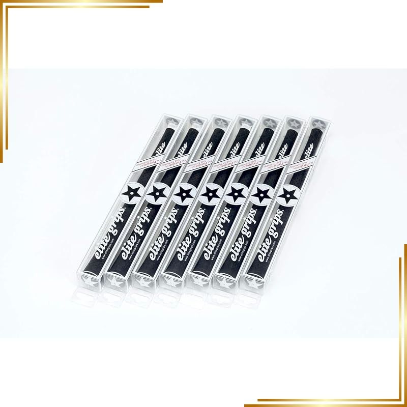 【新品】 elitegrips (エリートグリップ) ゴルフ グリップ Y360°SV 7本セット ベルリナブラック/ベルリナブラック バックライン有り 0