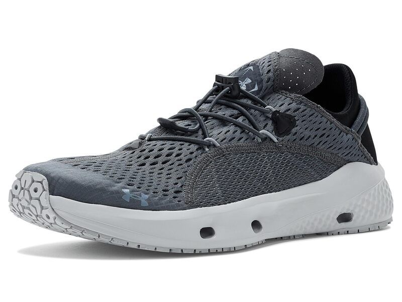 アンダーアーマー メンズ シューズ スニーカー Under Armour Charged Kilchis Pitch GrayBlac グレー