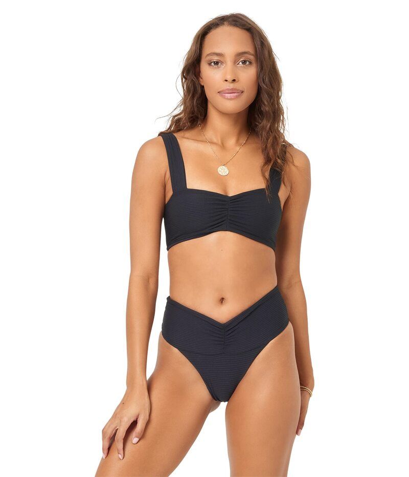エルスペース レディース 水着 ボトムスのみ LSpace Bardot Bottom Classic Black ブラック