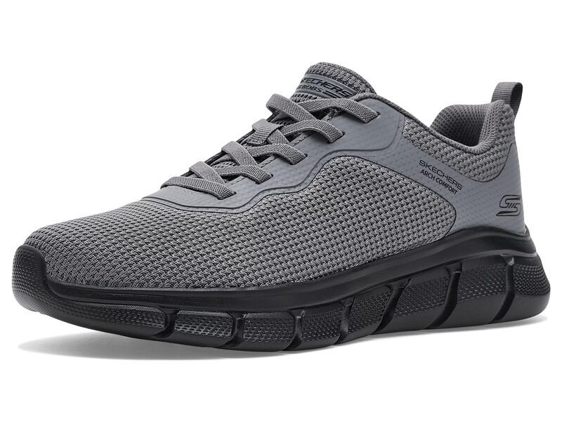 スケッチャーズ メンズ シューズ スニーカー BOBS from SKECHERS Bobs B Flex Arch Comfort Edge DarkGrey グレー