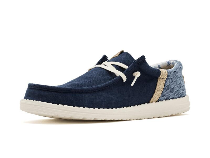 ヘイデュード メンズ シューズ Hey Dude Wally Funk Summer Stitch Navy BlazerMul ネイビー