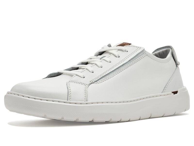 クラークス メンズ シューズ スニーカー レース Clarks Flexwellace White ホワイト