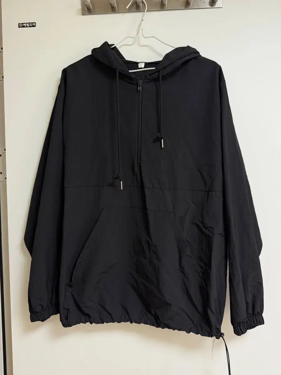 レディース ブラック Anorak（アノラック）+ハーフパンツ セット