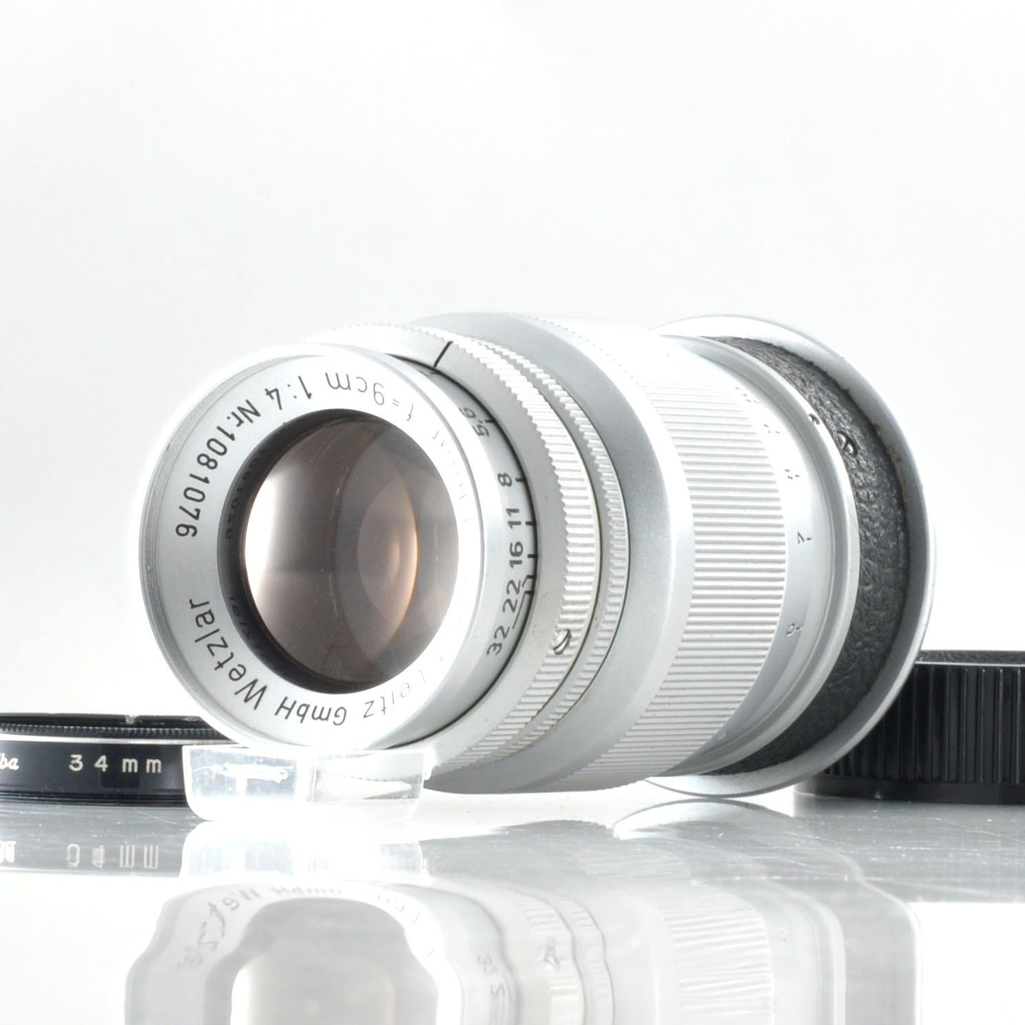 ライカ】Leica Leitz エルマー Elmar 90mm F4 L39 LTM レンジ