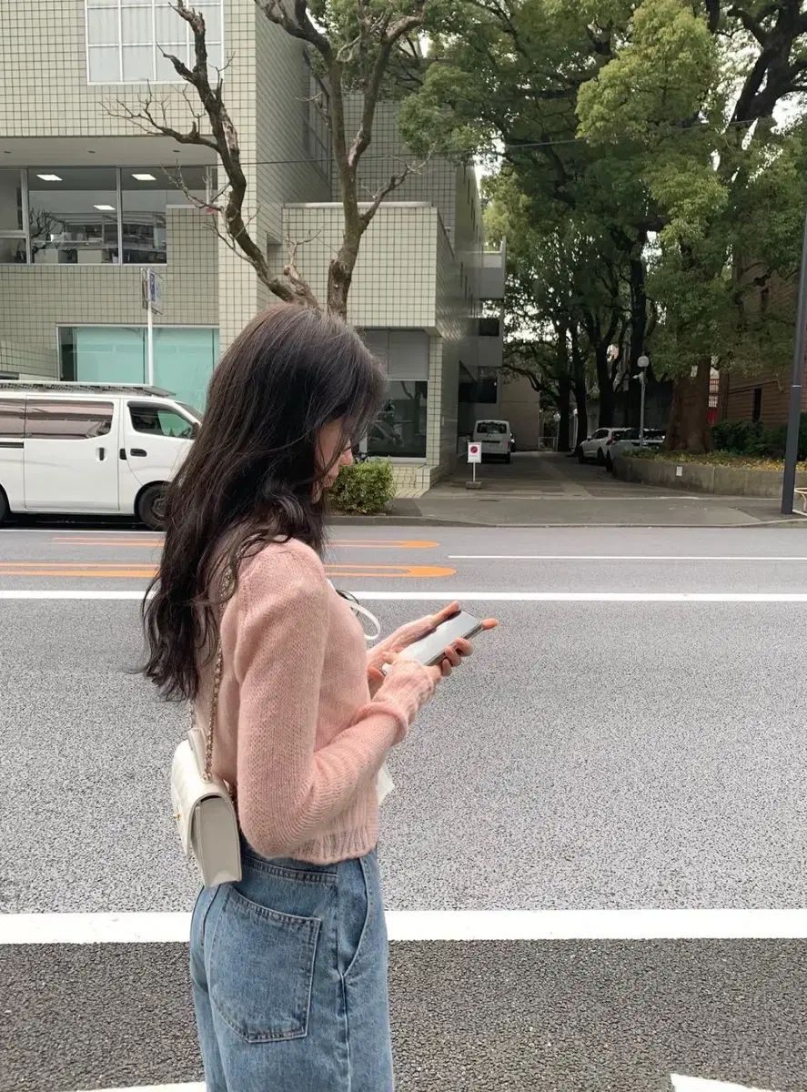 Le Plein Leplein キッドモヘア ウール カーディガン