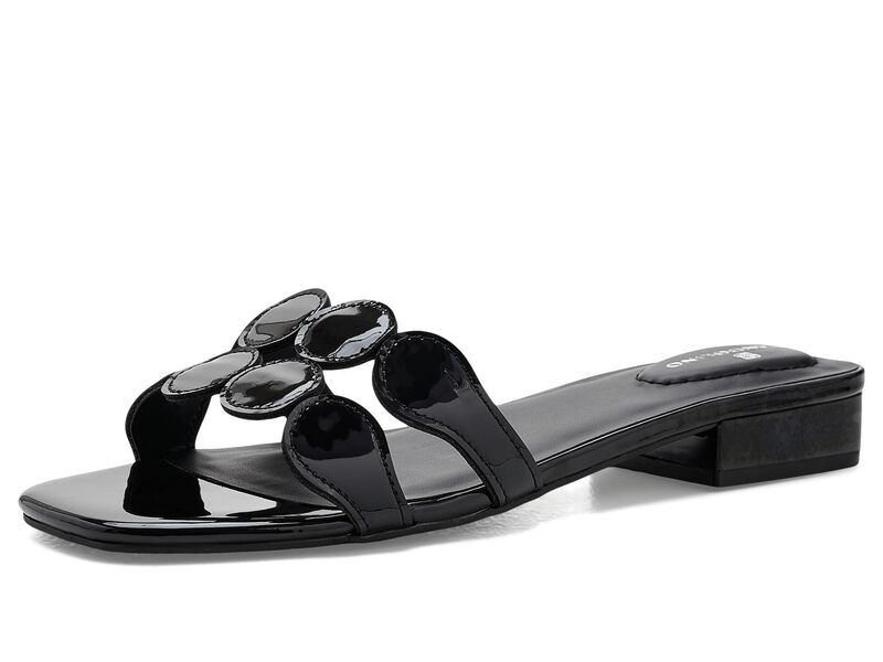 バンドリーノ レディース シューズ ブーツ・レインブーツ Bandolino Mayla Black Patent ブラック