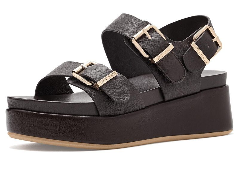 ジェイスライド レディース シューズ サンダル Jslides Brooke Dark Brown ブラウン