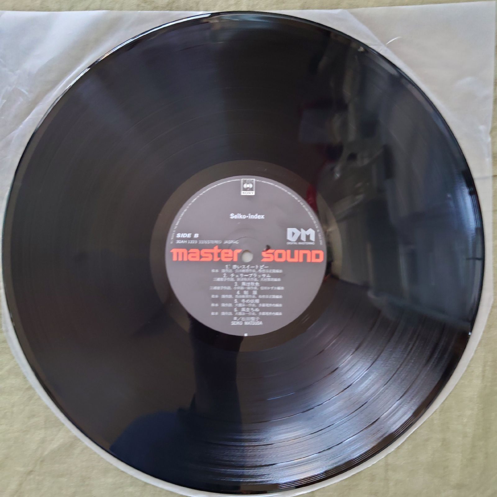 傷なし美盤 良ジャケ 高音質MASTERSOUND 1982年 松田聖子 LPレコード