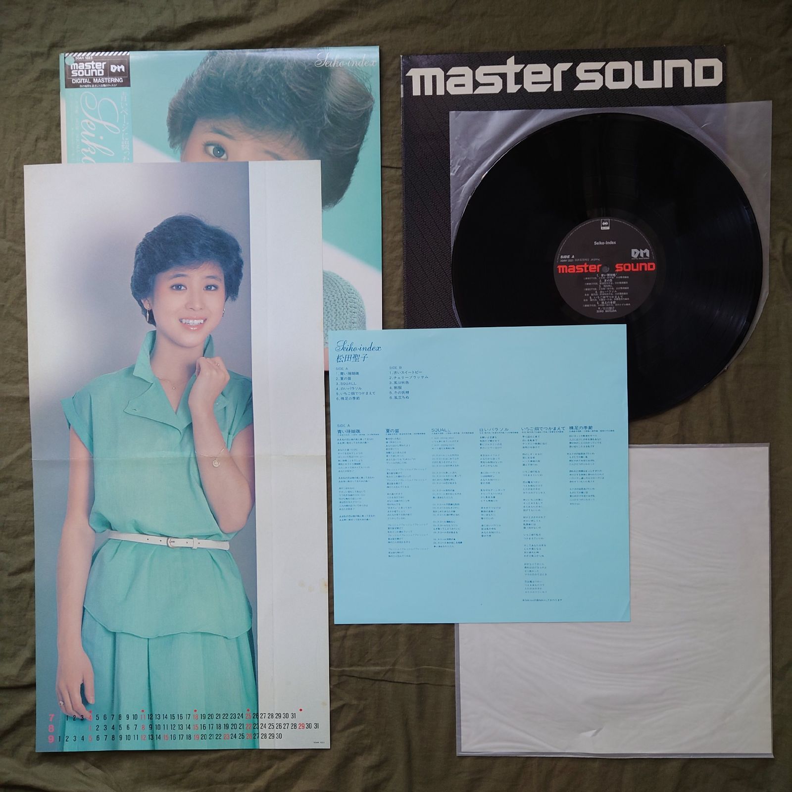 傷なし美盤 良ジャケ 高音質MASTERSOUND 1982年 松田聖子 LPレコード