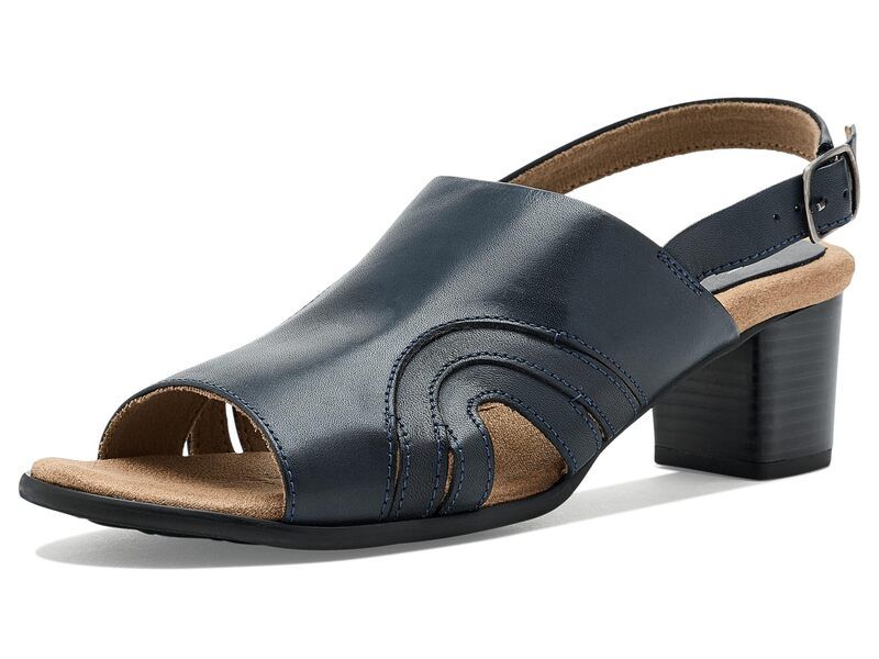 トロッターズ レディース シューズ ヒール サンダル Trotters Mariam Sandals Navy ネイビー