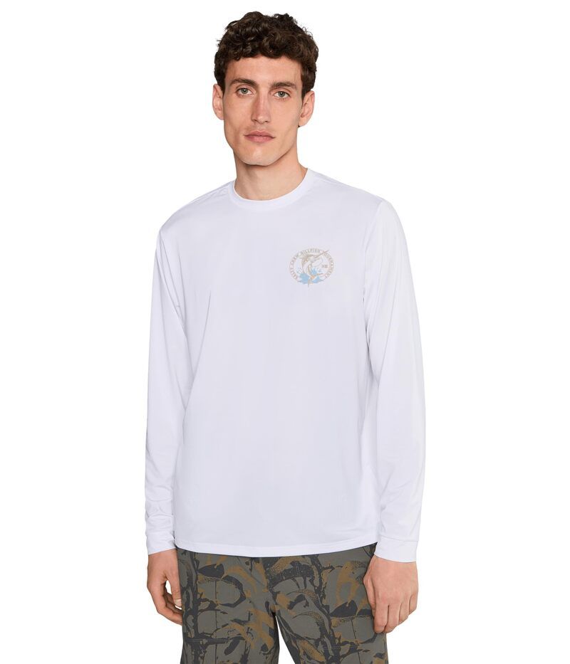 ソルティークルー メンズ トップス シャツ Salty Crew Shootout Long Sleeve Sunshirt White ホワイト