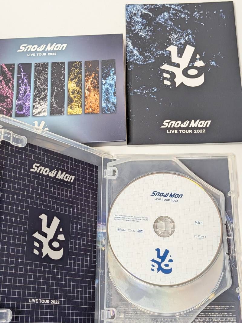 Snow Man LIVE TOUR 2022 Labo. 通常盤 DVD 初回スリーブ仕様 - メルカリ