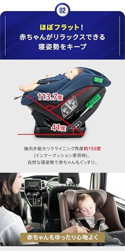 2025年12月販売モデル】Nebio ネビオ チャイルドシート 最新のR129/04
