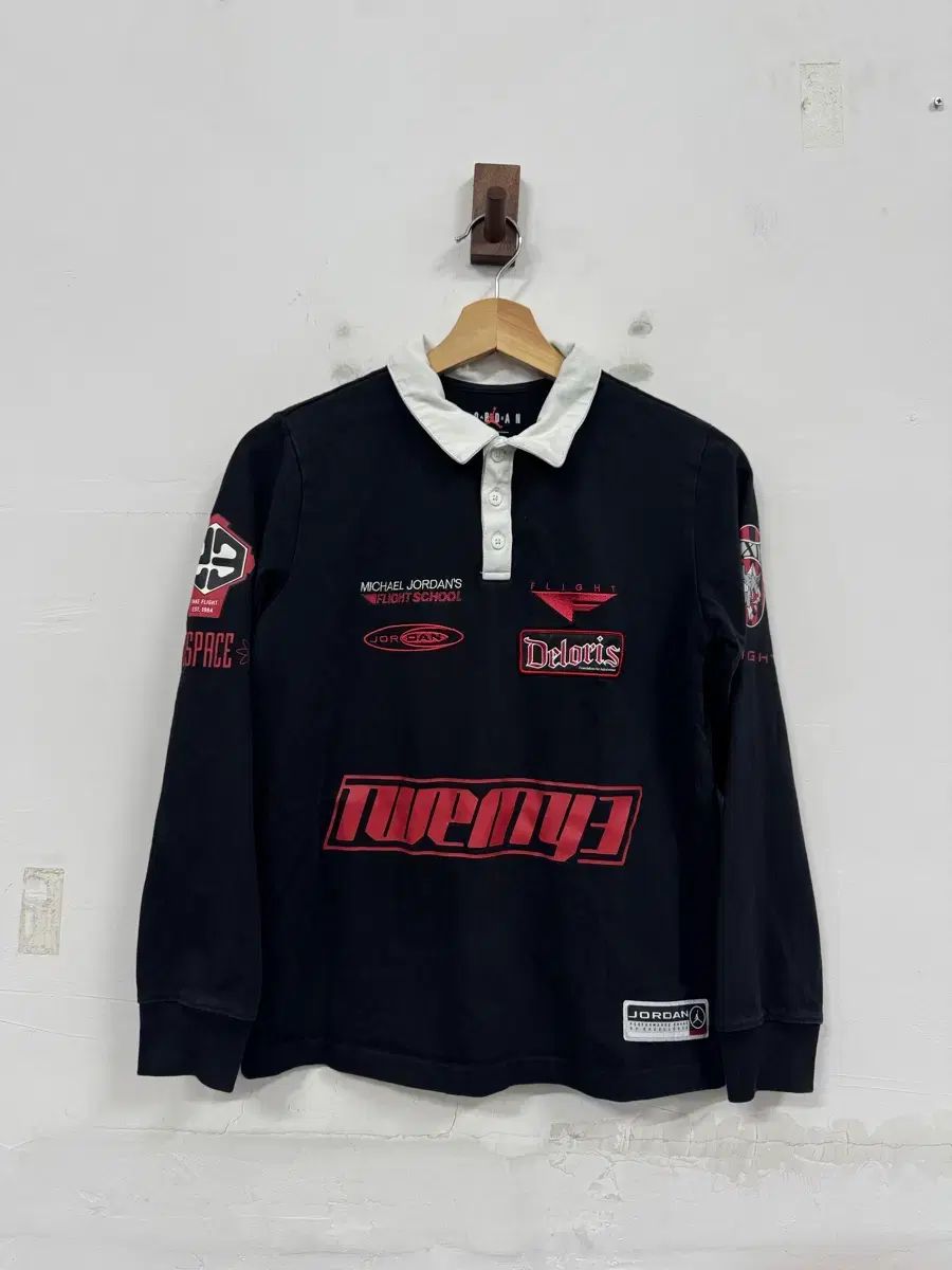 (160/L)ジョーダン ユース レディース ラグビー カラーTシャツ