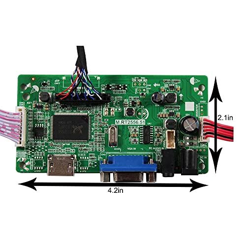 VSDISPLAY HD VGA LCDコントローラー基板 対応 LM270WQ1-SDA1 SDA2 解像度 2560x1440 27インチ 液晶パネルkk 9a08f759
