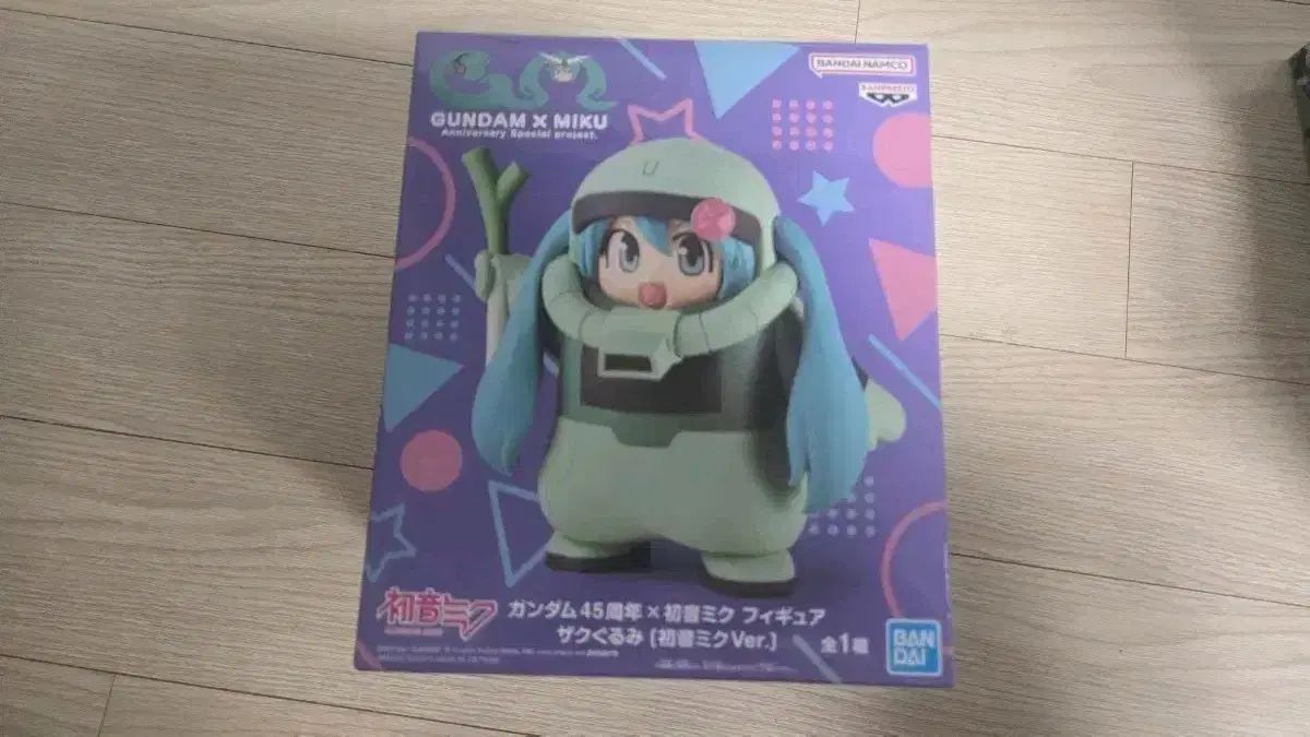 未開封 新作 BANDAI バンダイ ガンダムX初音 ミク フィギュア ジャクーver