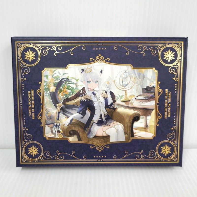 【中古品】 ホロライブ 白上フブキ 1stアルバム FBKINGDOM “Blessing” 数量限定盤 ホロカード付属 【053-260518-as-17-izu】