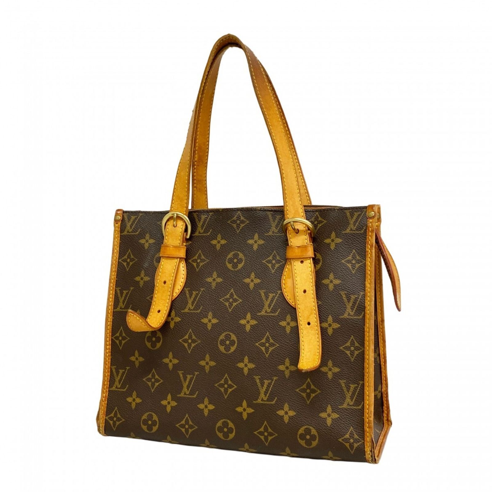 ルイ・ヴィトン(Louis Vuitton) ルイ・ヴィトン トートバッグ モノグラム ポパンクールオ M40007 ブラウンレディース