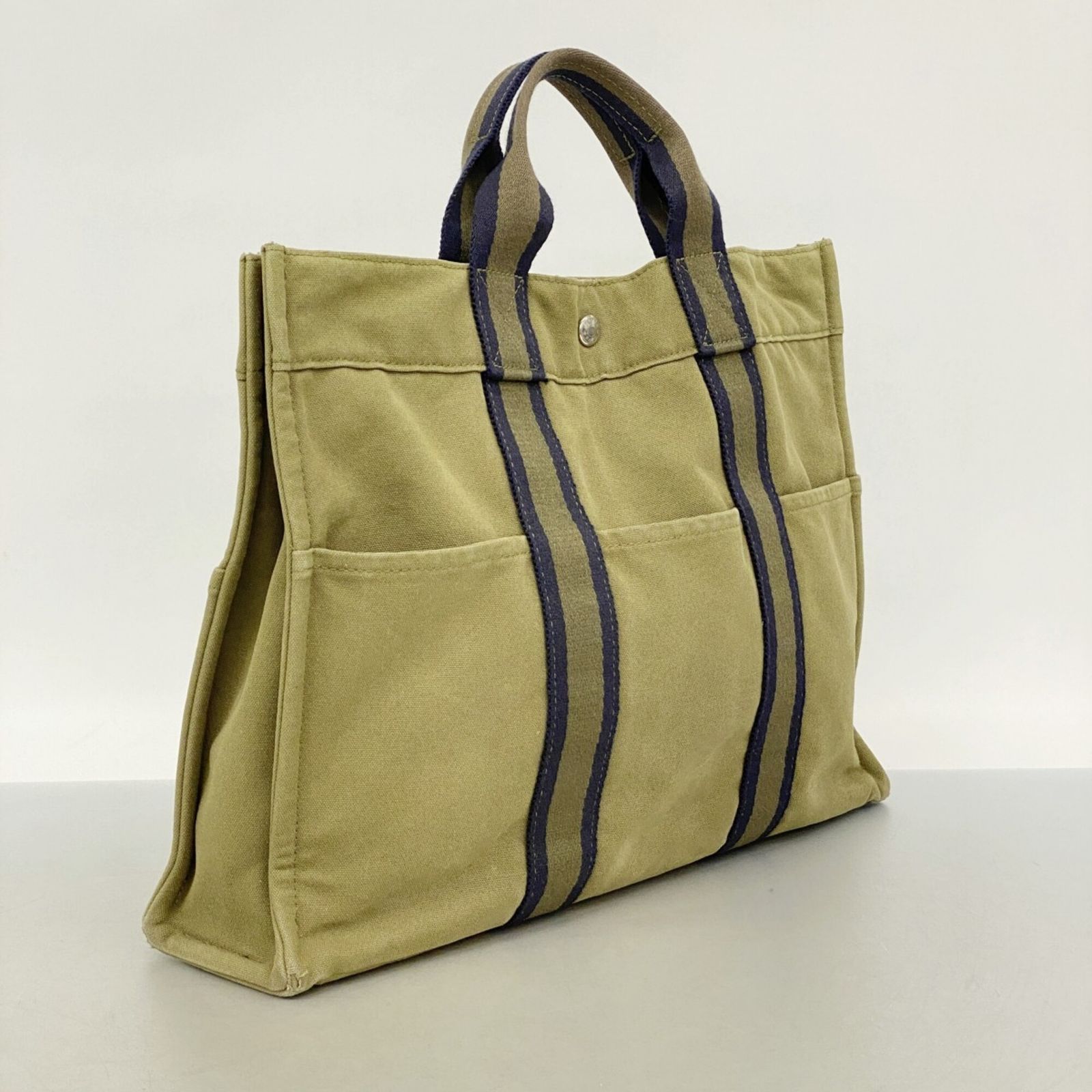 エルメス(Hermes) エルメス トートバッグ フールトゥMM キャンバス 