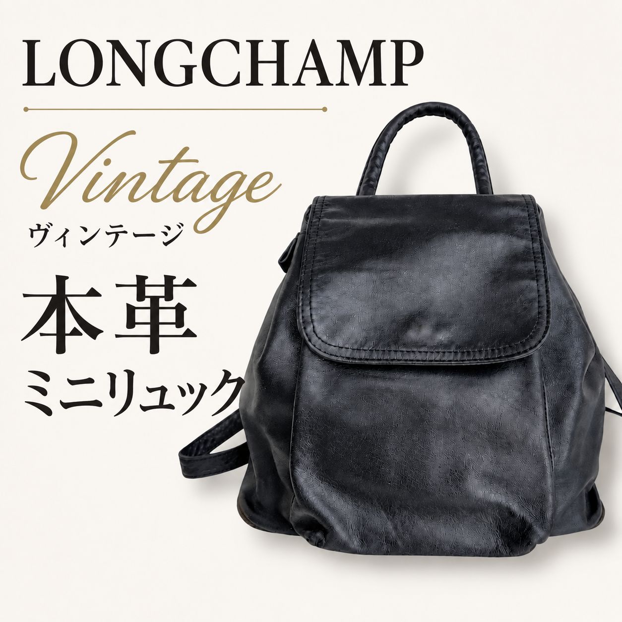 オールドロンシャン ヴィンテージ LONGCHAMP ロンシャン レディース 本 