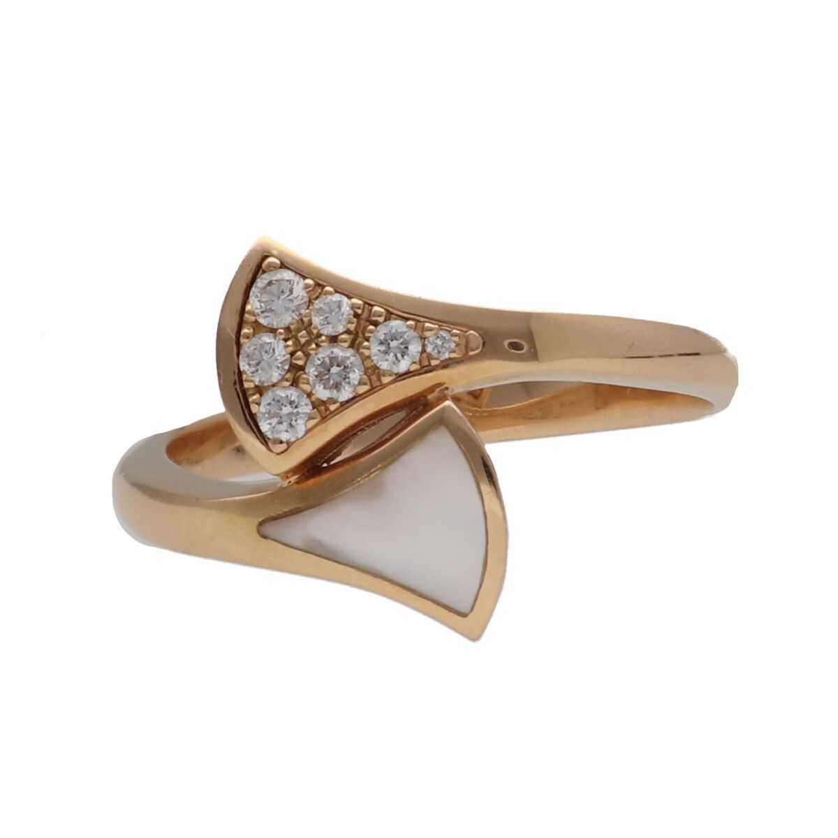 中古】 BVLGARI ブルガリ ディーヴァドリーム リング ダイヤモンド 