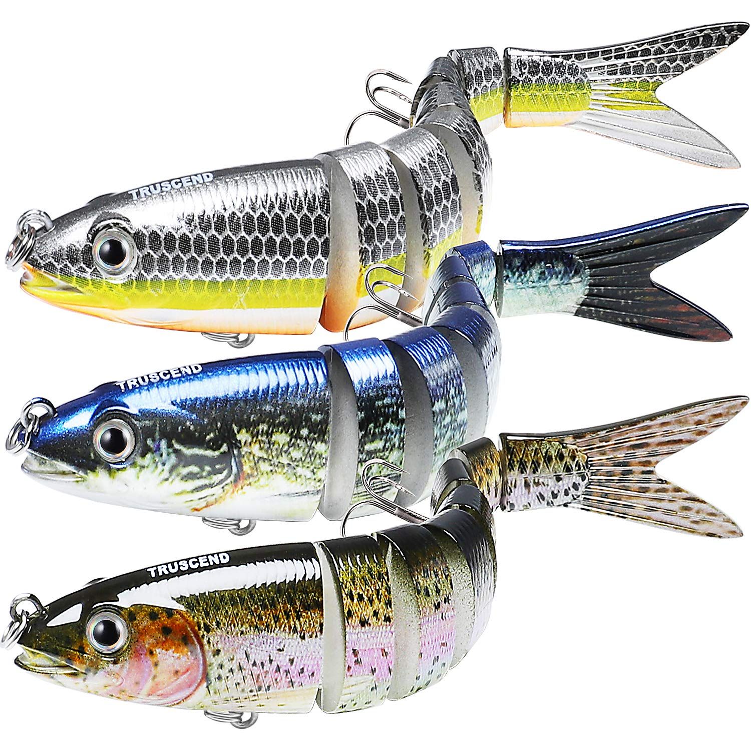 シーバス、トラウトなどなどルアーごちゃ混ぜセット（ジャンク品もあり） TRUSCEND(トラセンド）スイムマックス 釣り ルアー BKKフック搭載 簡単