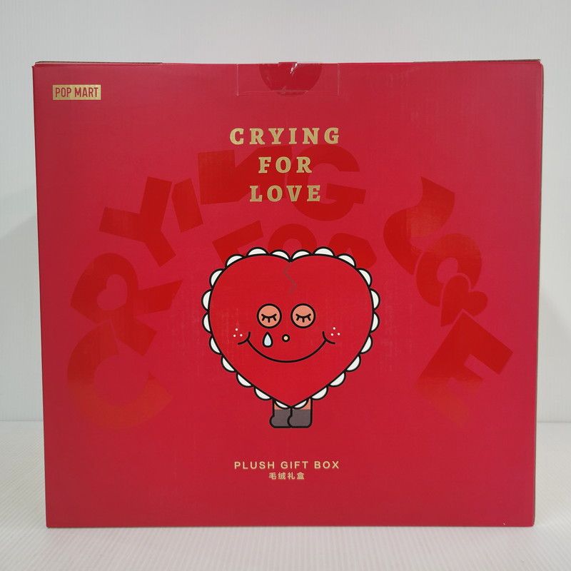 中古/未使用品】 POP MART CRYBABY Crying for Love ぬいぐるみ ギフト