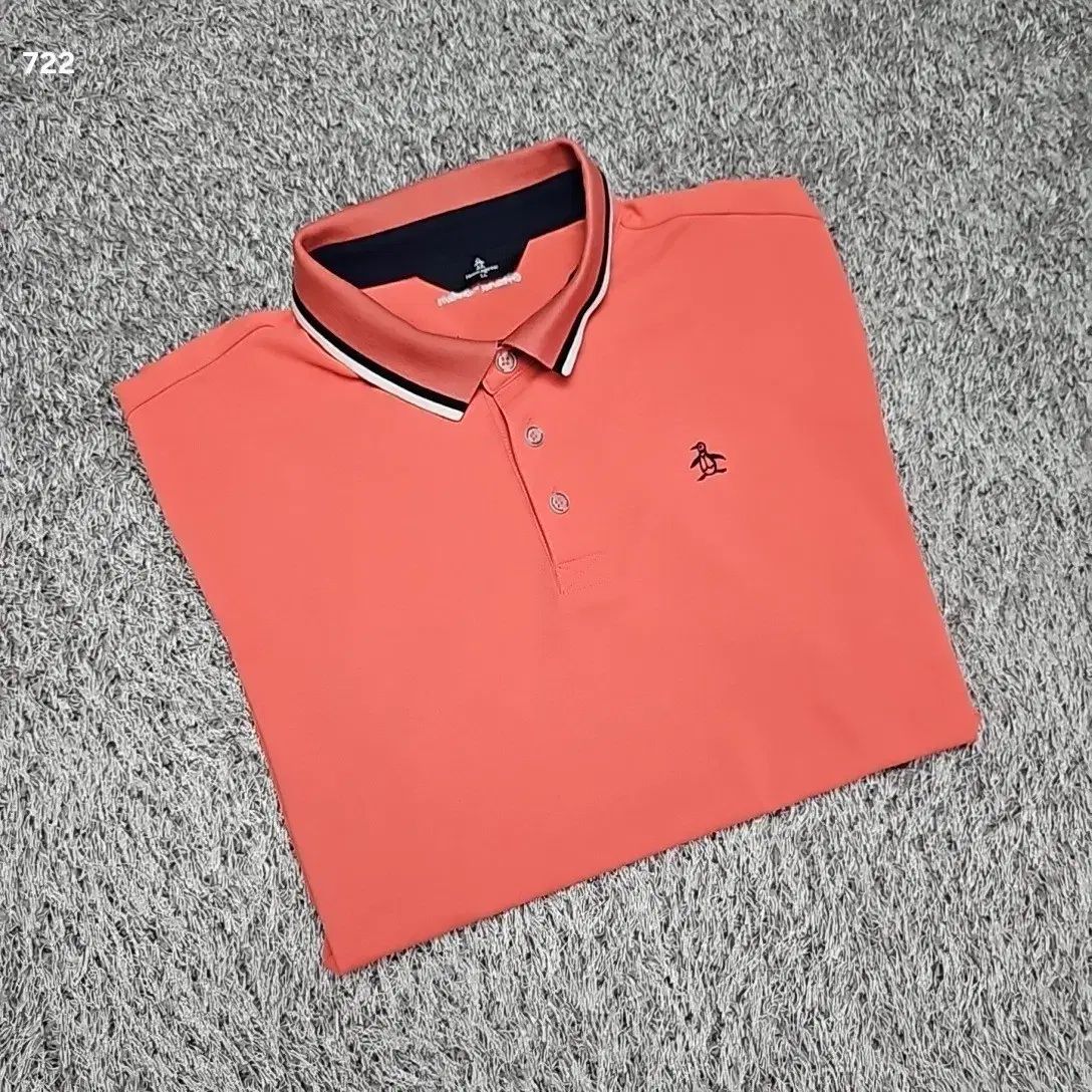 マンシングウェア メンズ ポリエステルブレンド 半袖 カラーTシャツ 105