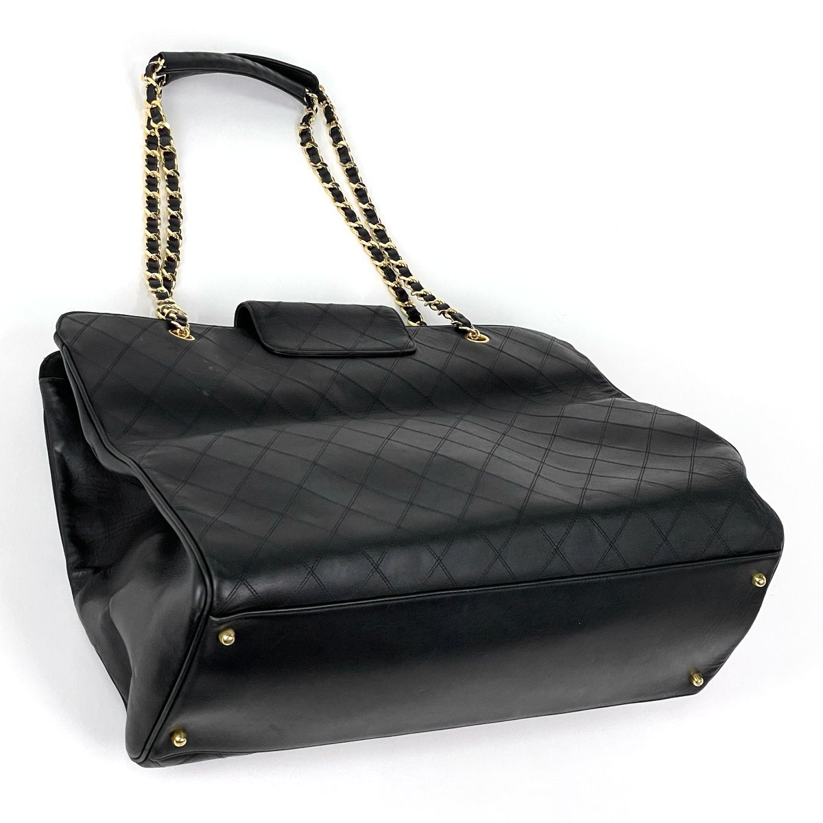 シャネル CHANEL ビコローレ チェーン ボストンバッグ トート ココ