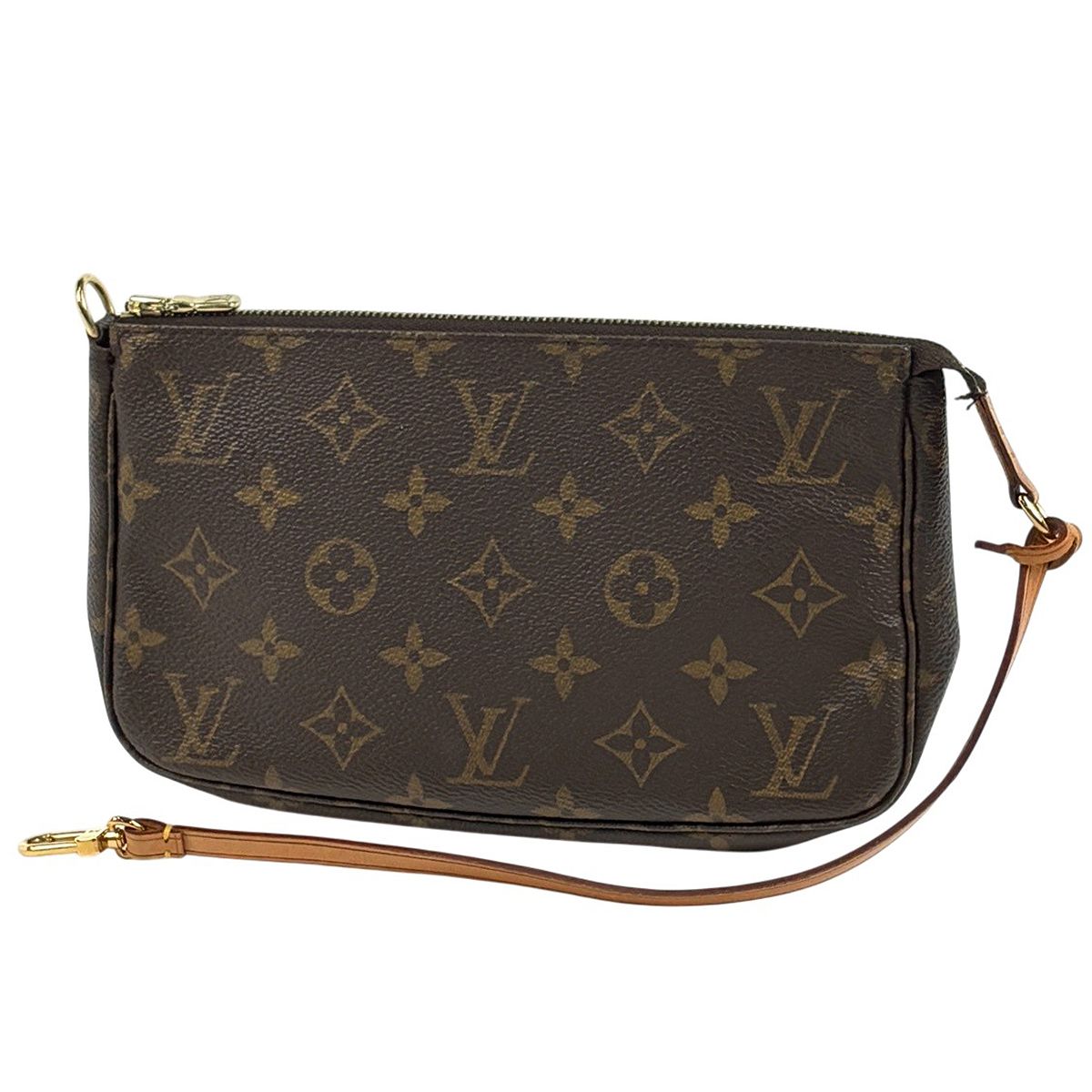 ルイ・ヴィトン Louis Vuitton ポシェット アクセソワール メイク コスメ アクセサリーポーチ モノグラム ブラウン M51980 レディース 【中古】