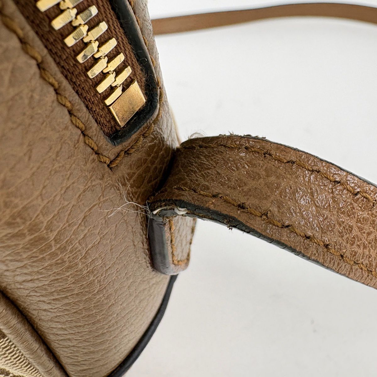 グッチ GUCCI GG柄 ショルダーバッグ GGキャンバス ブラウン 449413 