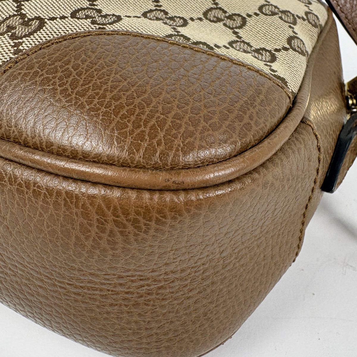グッチ GUCCI GG柄 ショルダーバッグ GGキャンバス ブラウン 449413 