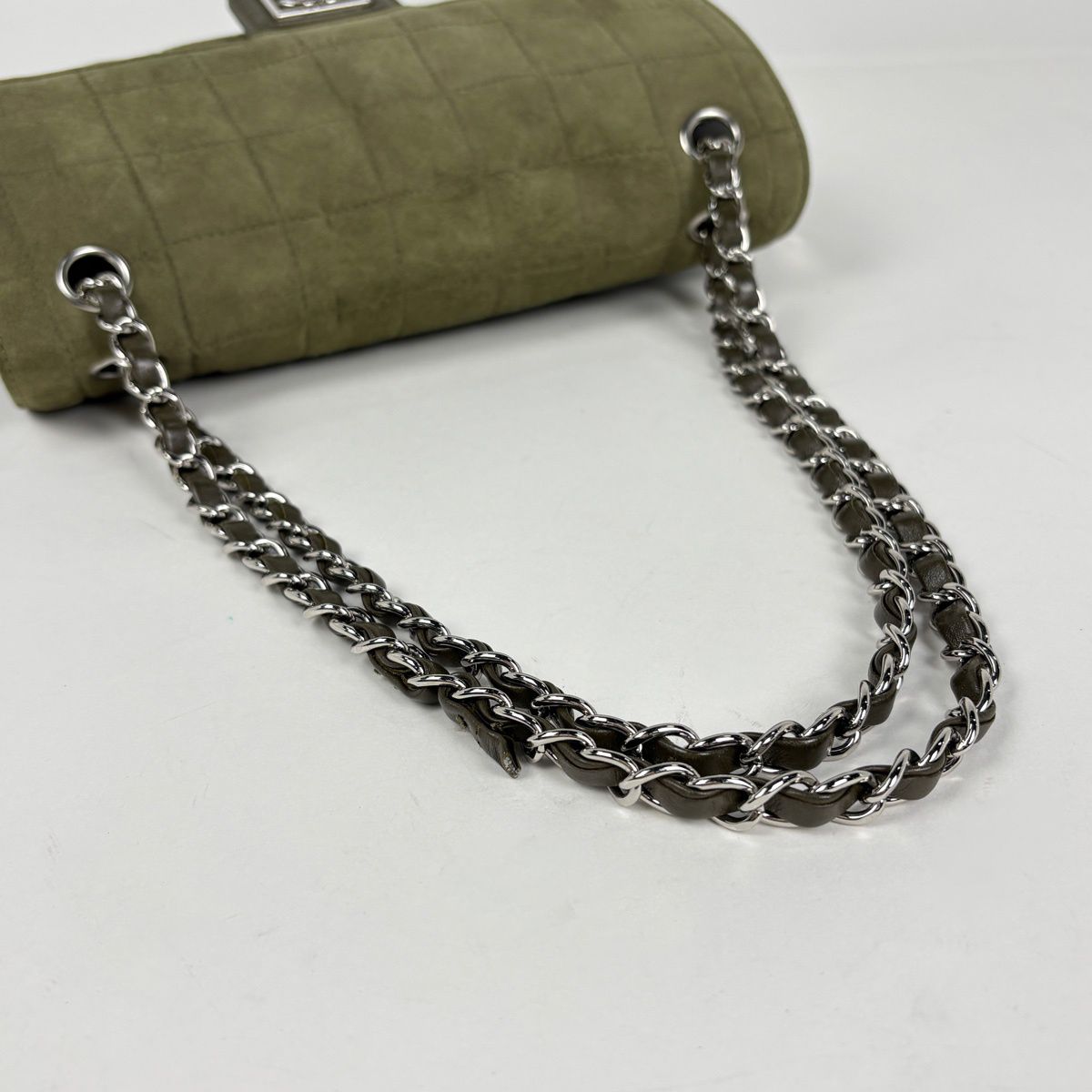 シャネル CHANEL チョコバー チェーン ショルダーバッグ ココマーク 