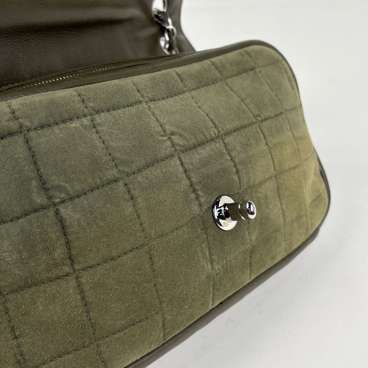 シャネル CHANEL チョコバー チェーン ショルダーバッグ ココマーク 