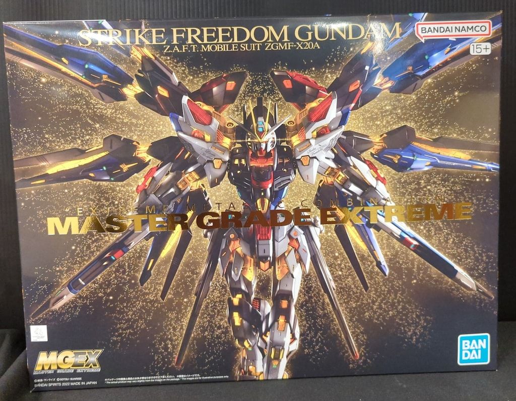 BANDAI SPIRITS MGEX 1/100 機動戦士ガンダムSEED DESTINY ストライクフリーダムガンダム/15+表記