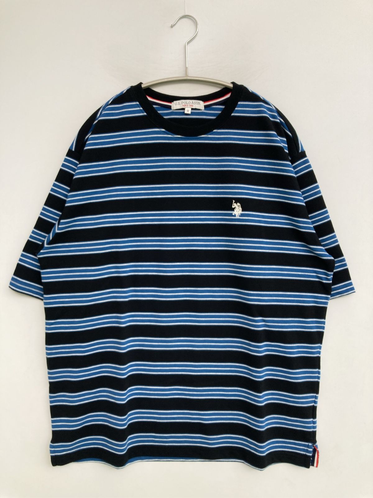 U.S. POLO ASSN. ユーエスポロアッスン Tシャツ/カットソー M ブラック 