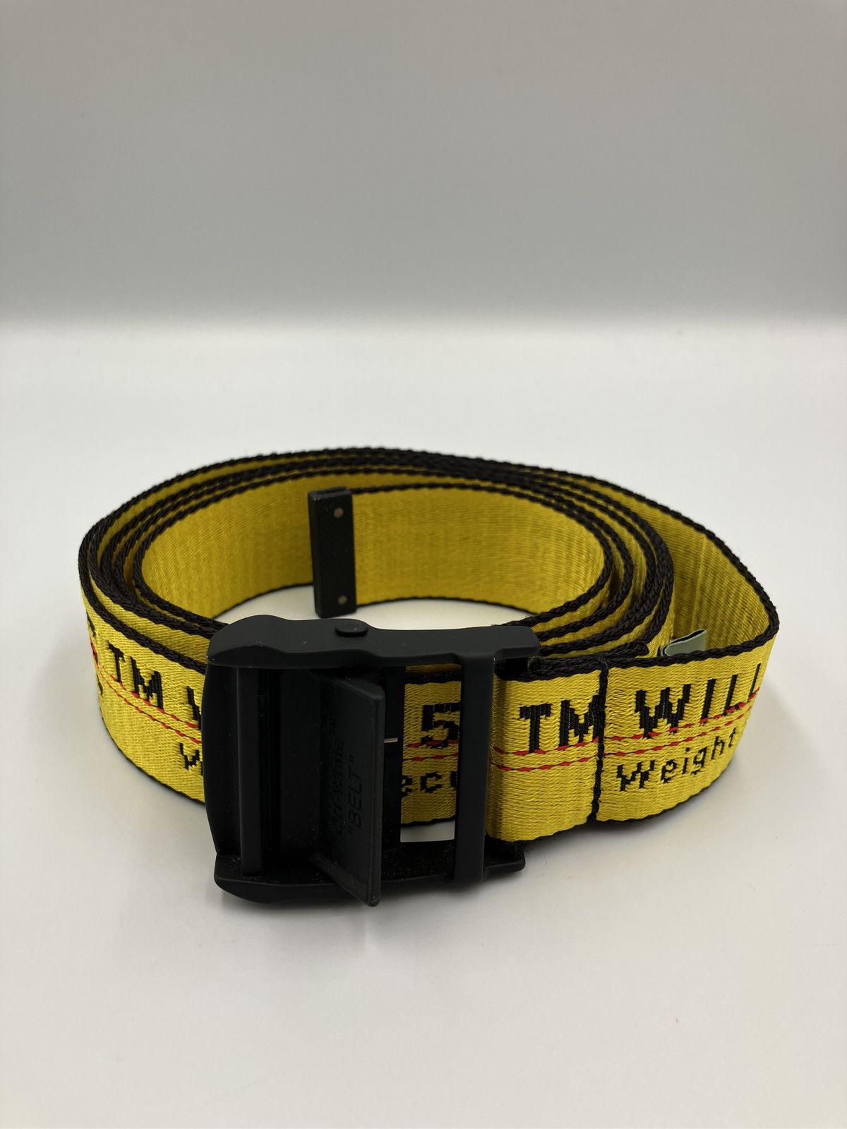 OFF-WHITE オフホワイト ベルト O/S イエロー メンズ レディース