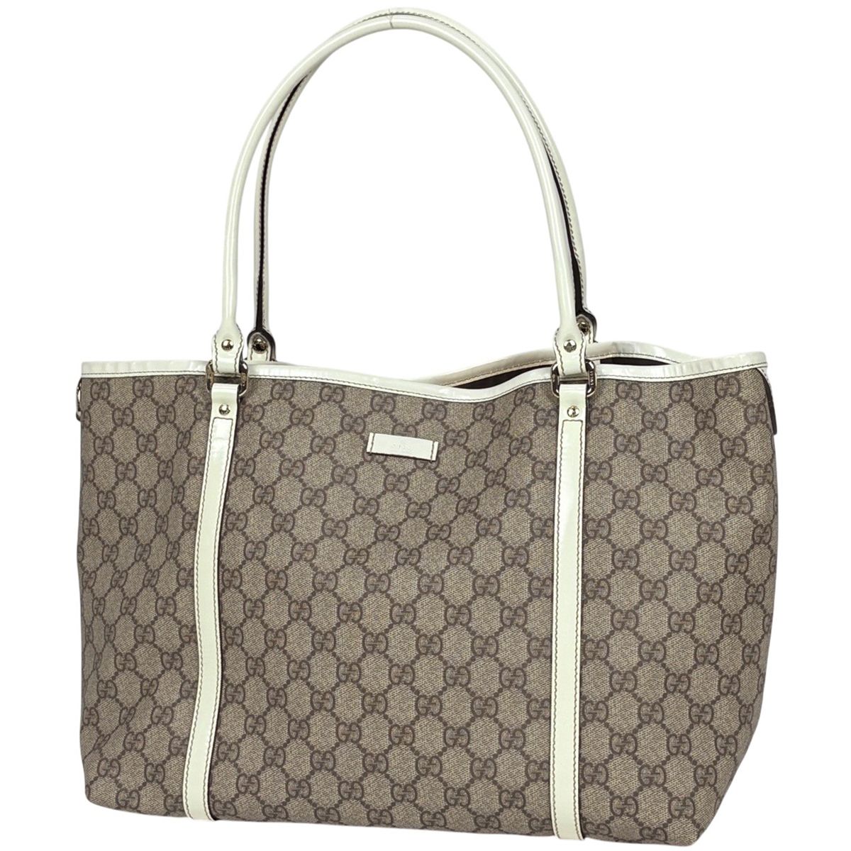 グッチ GUCCI GG柄 トートバッグ コーティングキャンバス ベージュ 