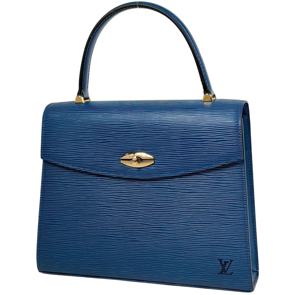 ルイ・ヴィトン Louis Vuitton マルゼルブ ハンドバッグ エピ トレドブルー M52375 レディース 【中古】 59,400円