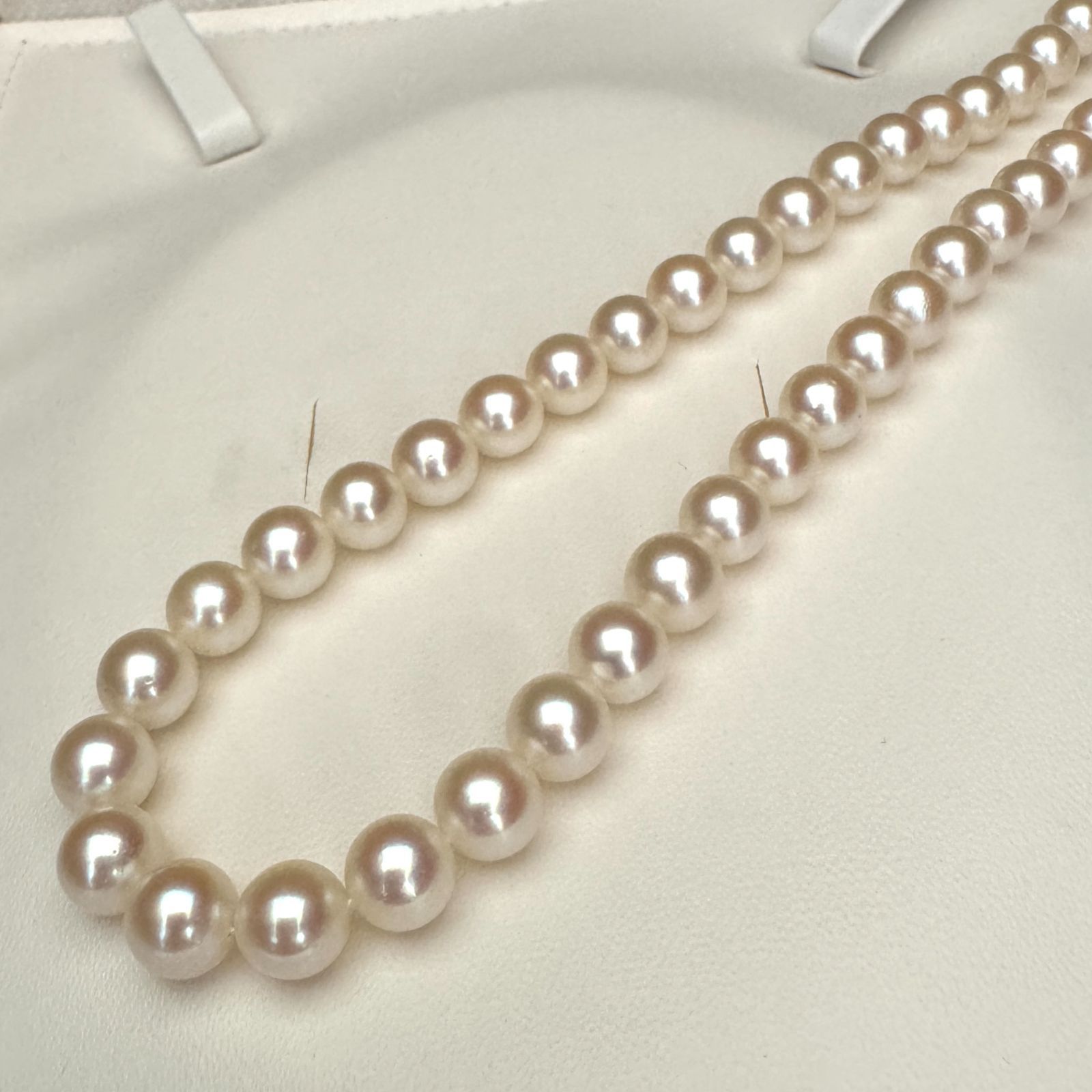 最高級/K14】 田崎真珠/TASAKI あこやパール ネックレス 約7.0-7.5mm